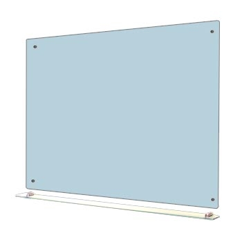 Modern Glass Whiteboard