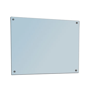 Silver Screen Glass Whiteboard